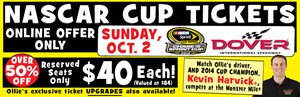 EXCLUSIVE Offer: NASCAR Cup Dover Race Tix