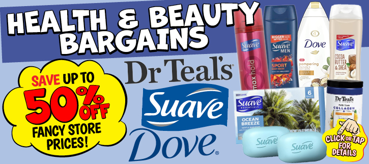 Health and Beauty Bargains
