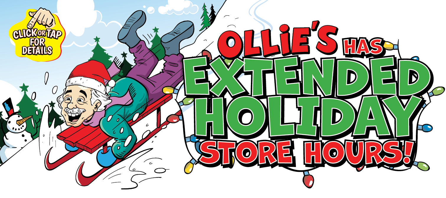 Ollie's has extended holiday hours