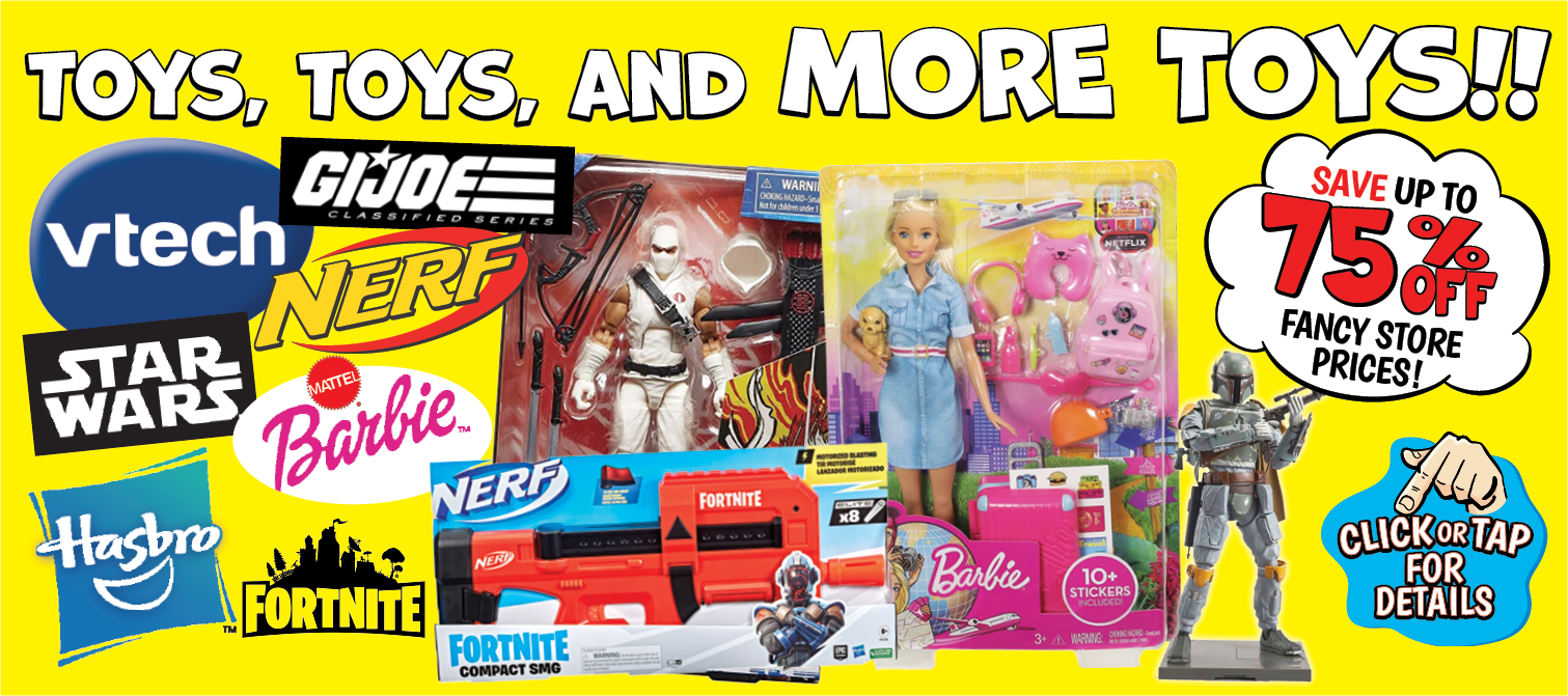 Great Deals on Toys