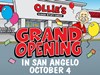 San Angelo, TX Opens 10/4