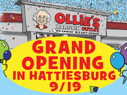 Hattiesburg, MS Grand Opening 9/19/18! | Ollie&#39;s Bargain Outlet