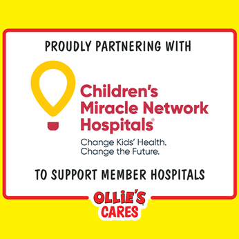 Image of Ollie's Partners with Children's Miracle Network